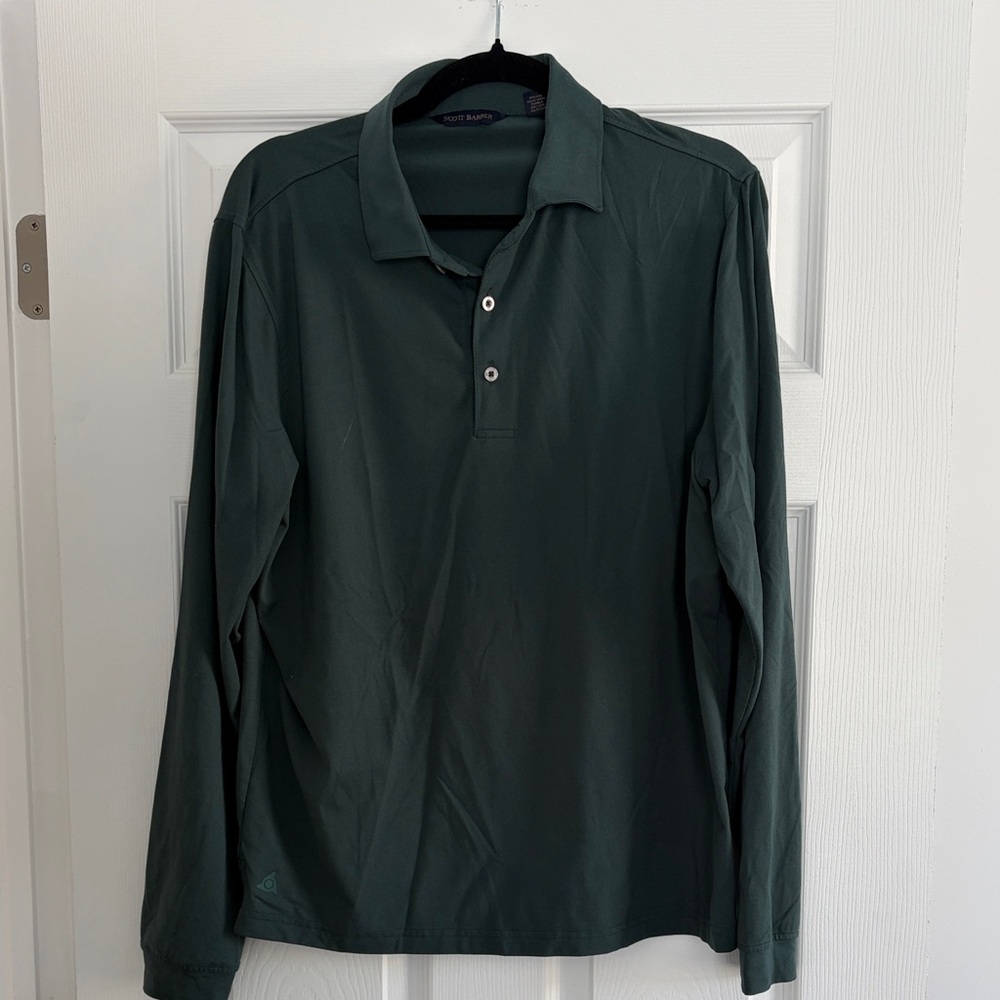 Elegant Forest Green Polo by Scott Barber